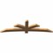 Ekena Millwork Davenport Timber Gable Bracket, Western Red Cedar, 96"W x 28"H x 3 1/2"D x 5 1/2"F, 7/12 Pitch GBW096X28X0406DAV00SWR - alternate 4